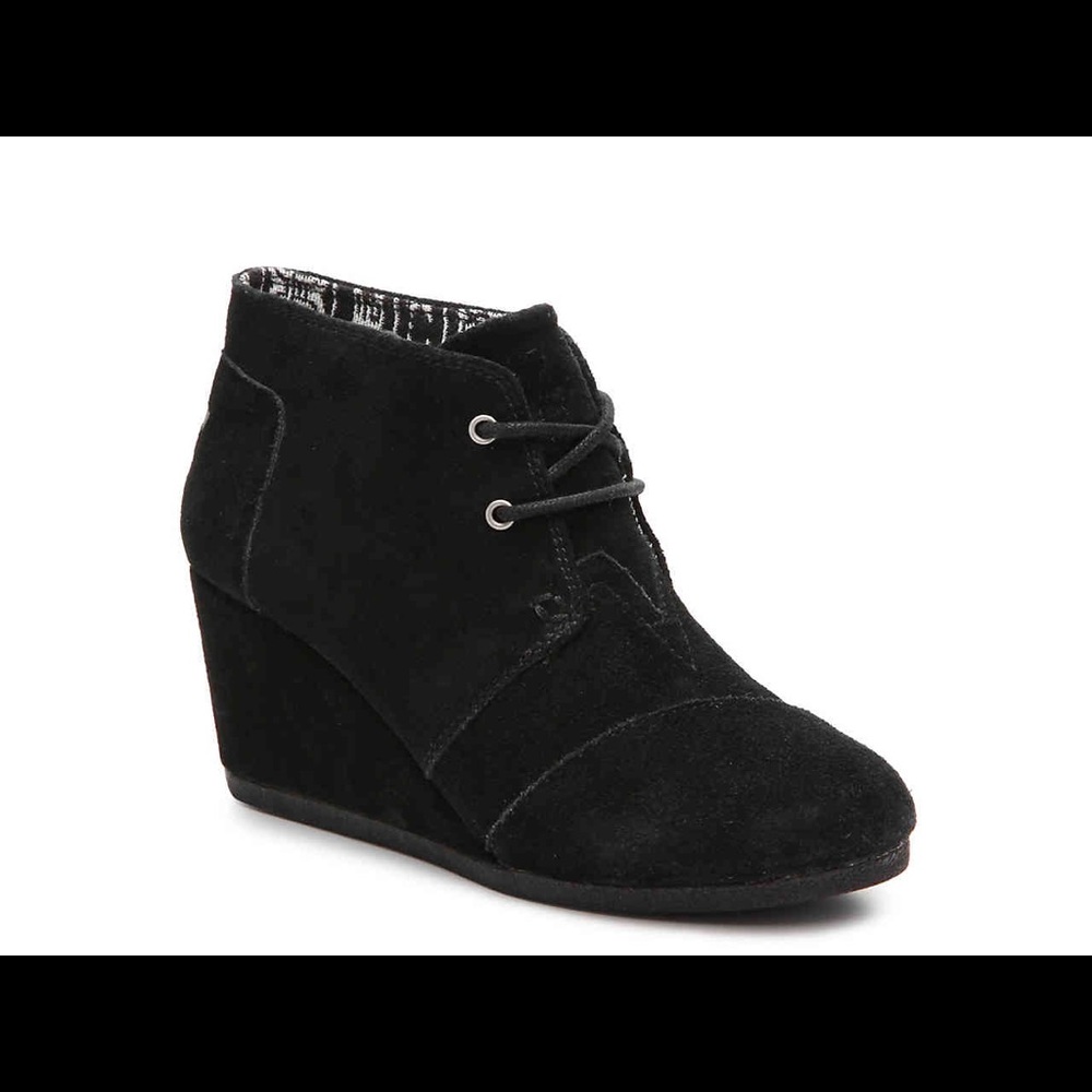 TOMS Desert Bootie 10 EUC Wedge